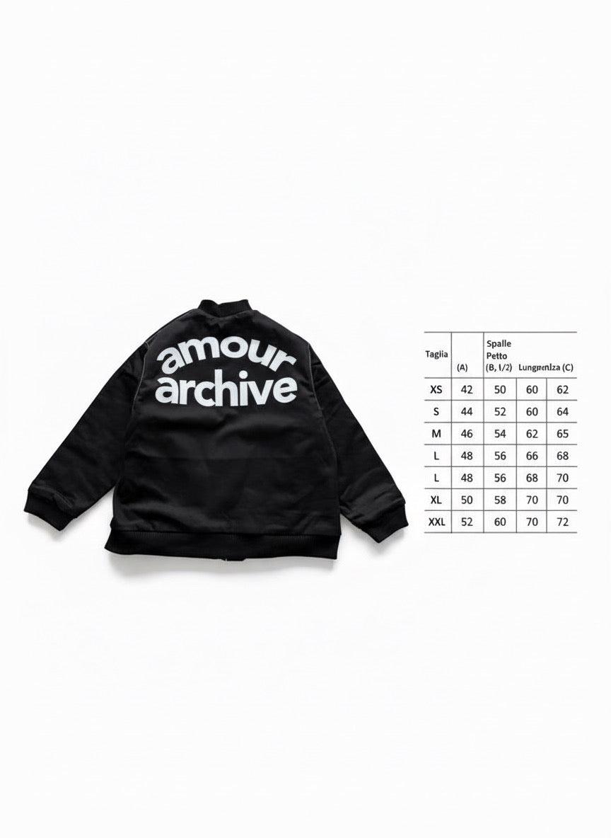 Denim Zip Jacket Amour Archive