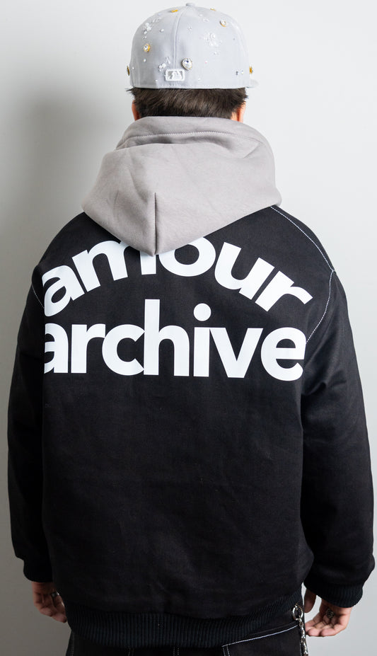 Denim Zip Jacket Amour Archive