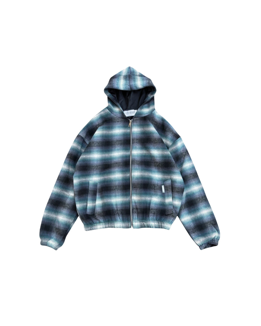 Puffy Wool Hoodie Sky Blue