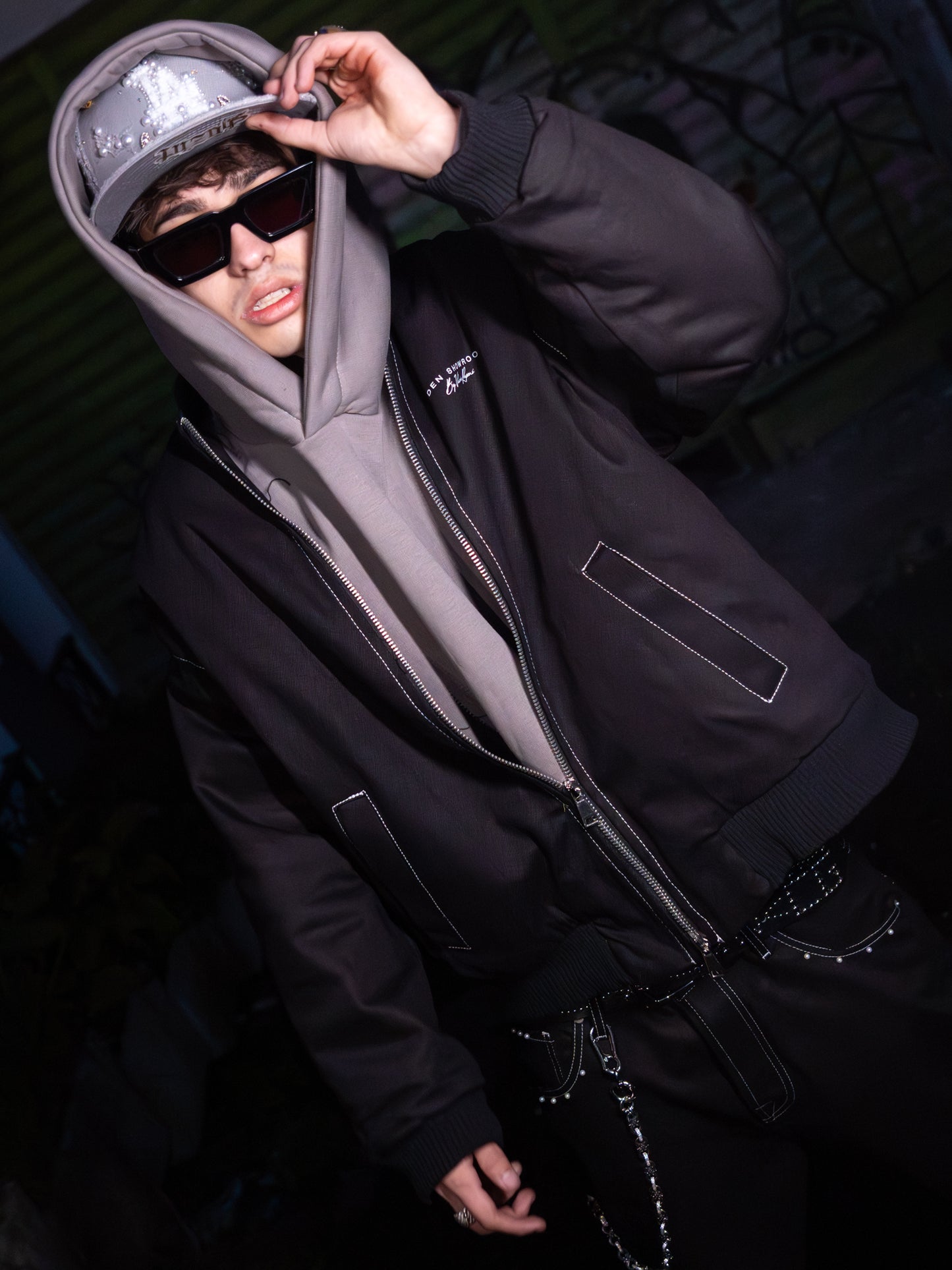 Denim Zip Jacket Amour Archive