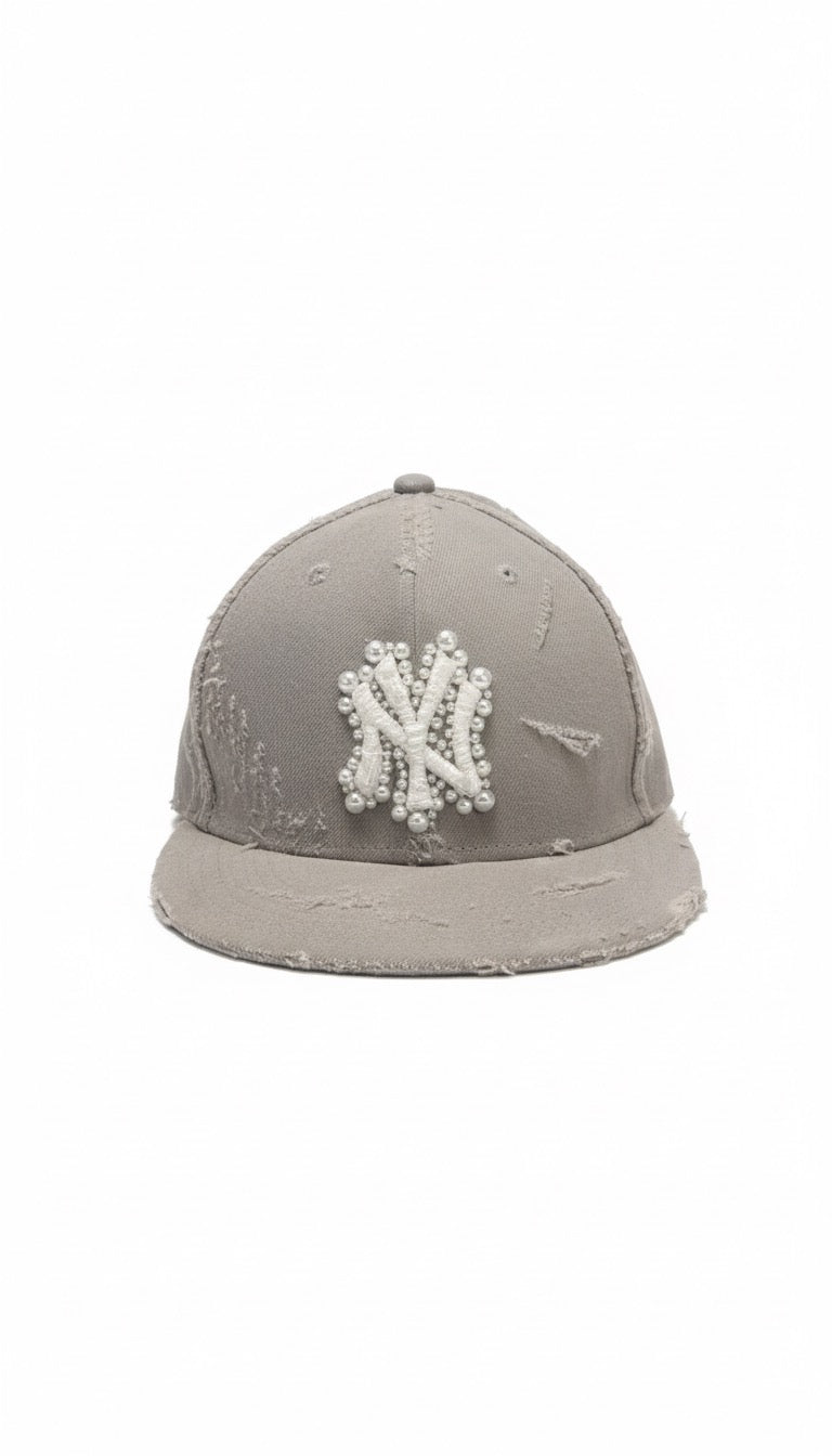 9Fifty NY YANKEES Grey Destroy Pearl