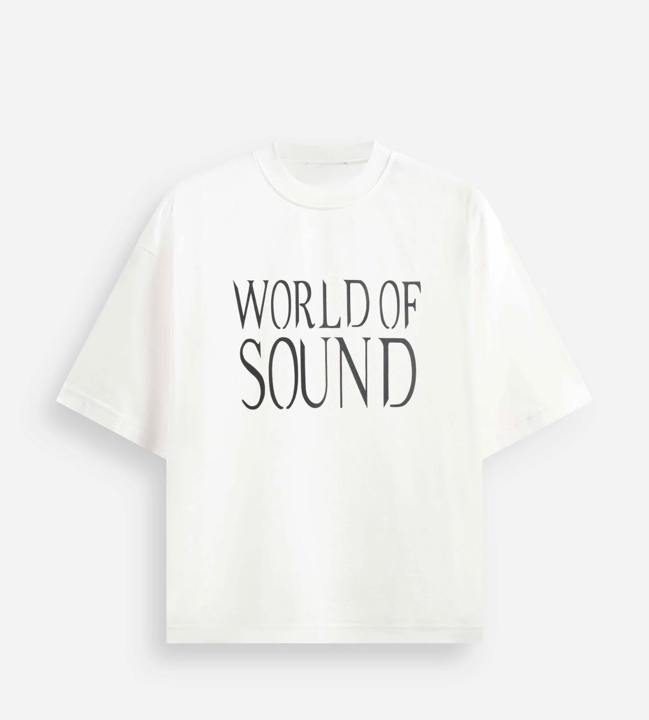 T-Shirt WORLD OF SOUND White