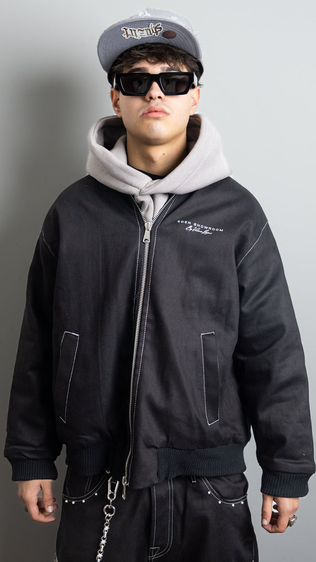 Denim Zip Jacket Amour Archive