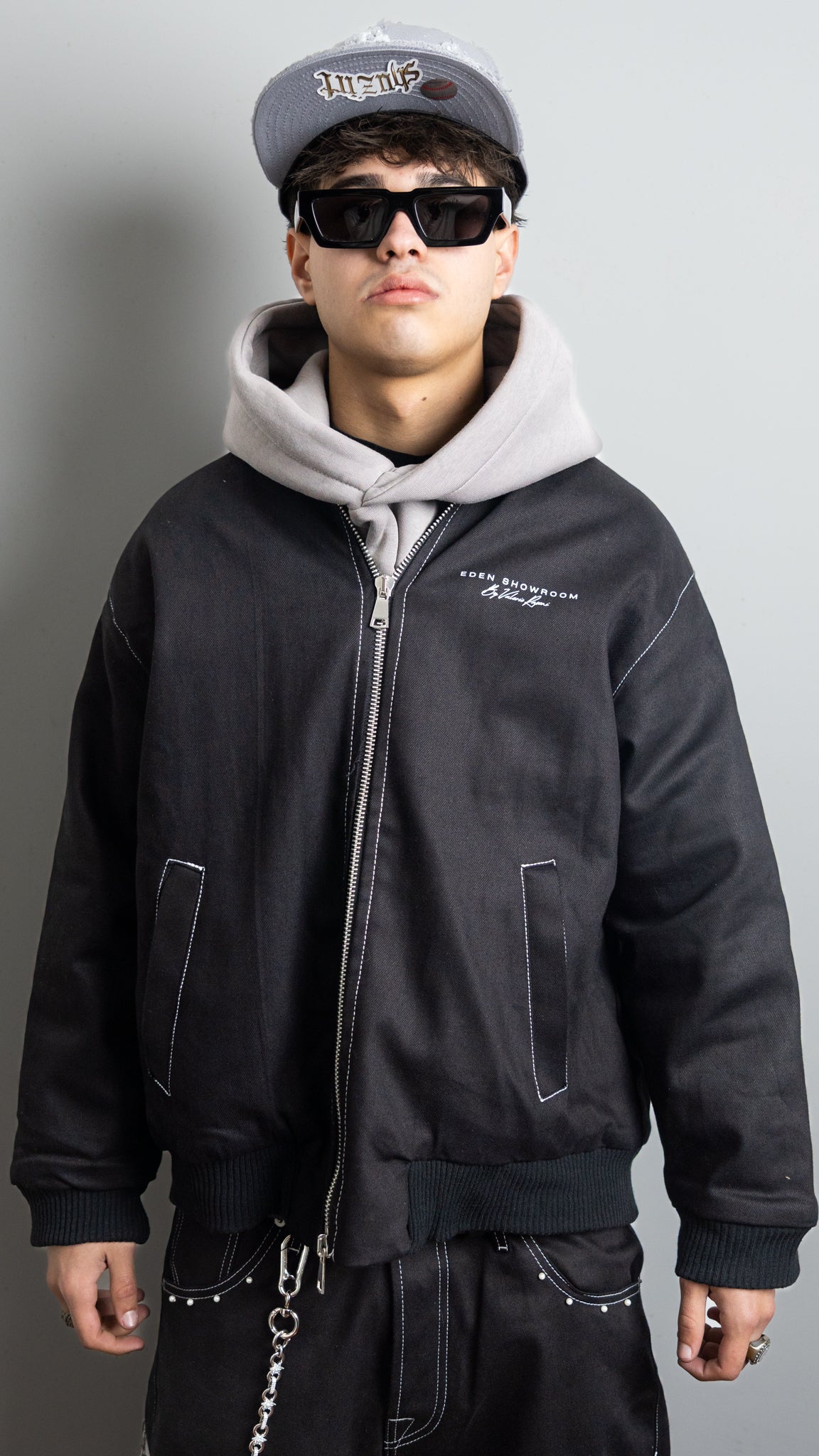 Denim Zip Jacket Amour Archive