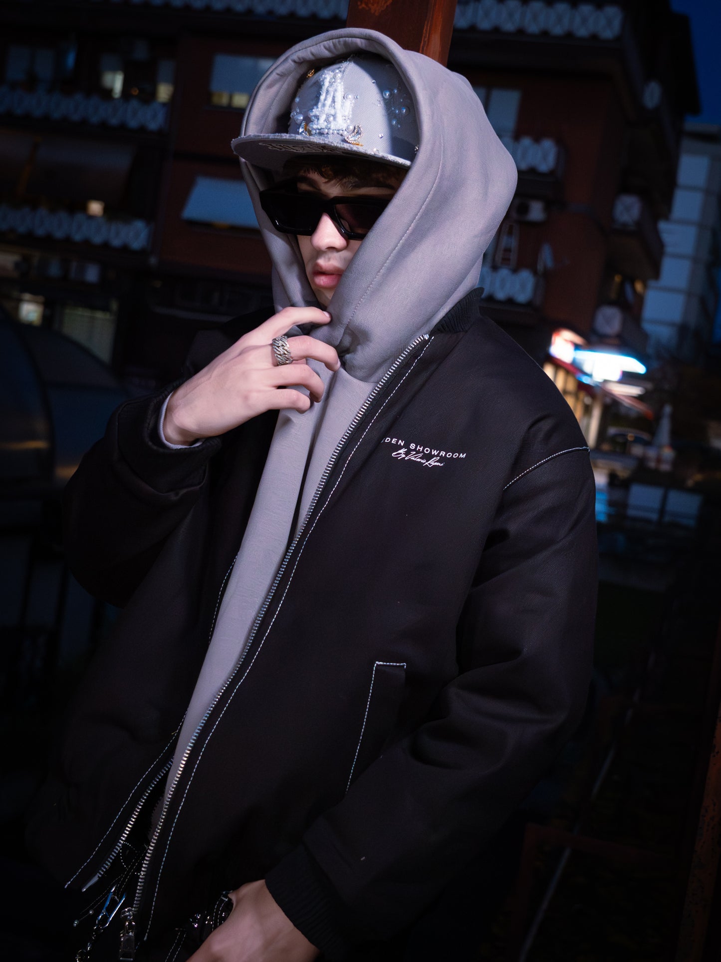 Denim Zip Jacket Amour Archive