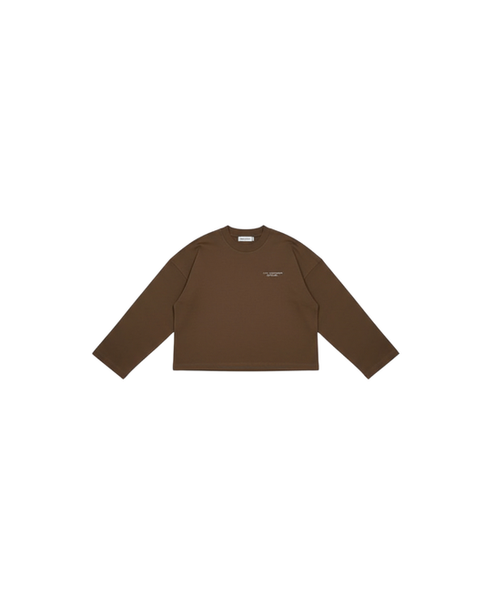 DOUBLE LONGSLEEVE BROWN