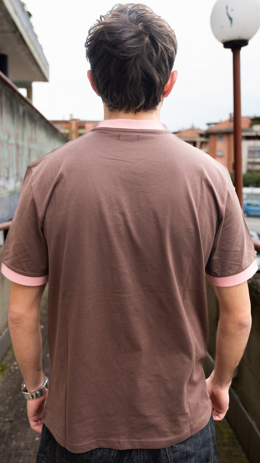 Patch Tee Cool Boy Brown
