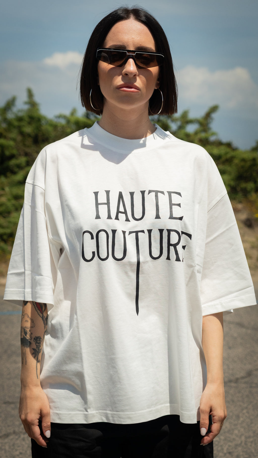 T-Shirt HAUTE COUTURE White