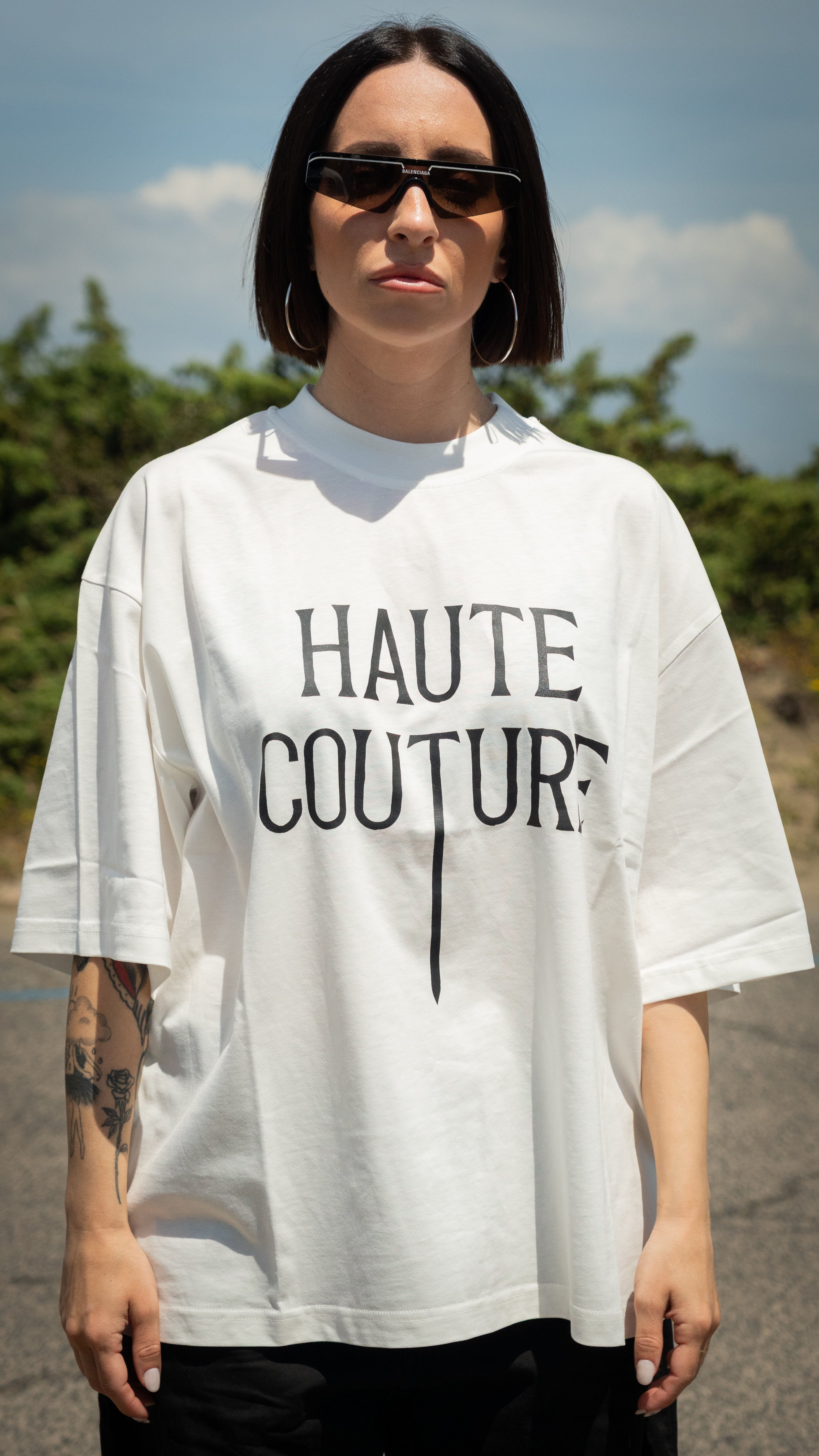 T-Shirt HAUTE COUTURE White