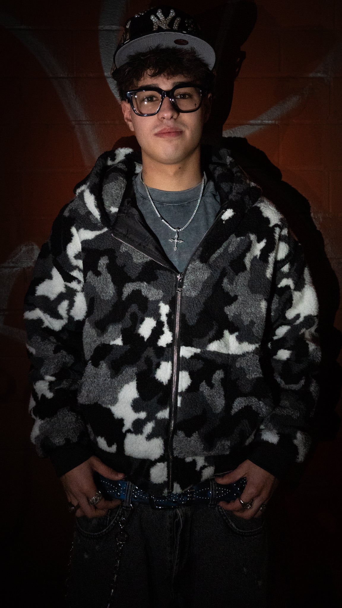 Camo ZipUp Sherpa Jacket