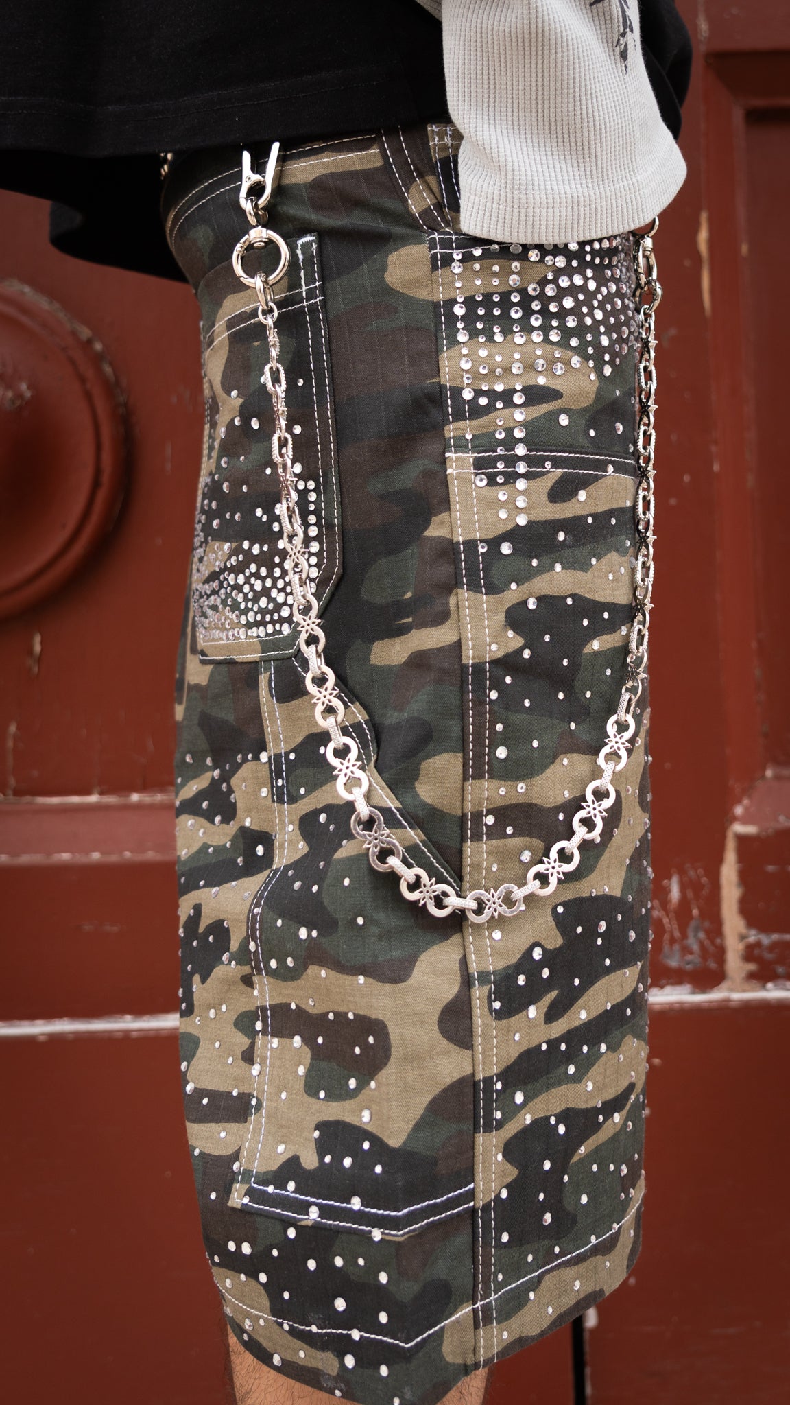Rhude Camo Jorts Diamond