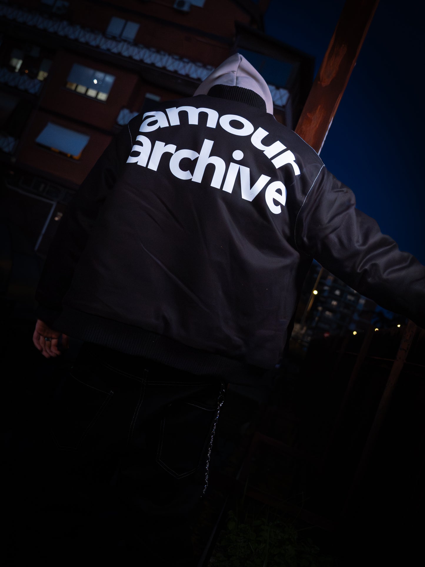 Denim Zip Jacket Amour Archive