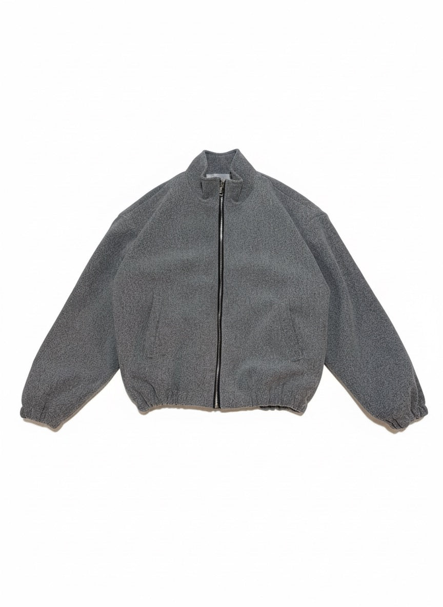 Bomber Wool Jacket Grey