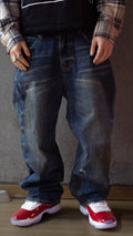 Double Denim Pant Washed