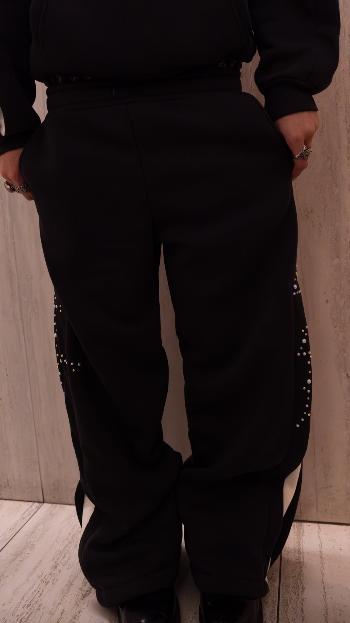 ClusterPearl SweatPants Anthracite