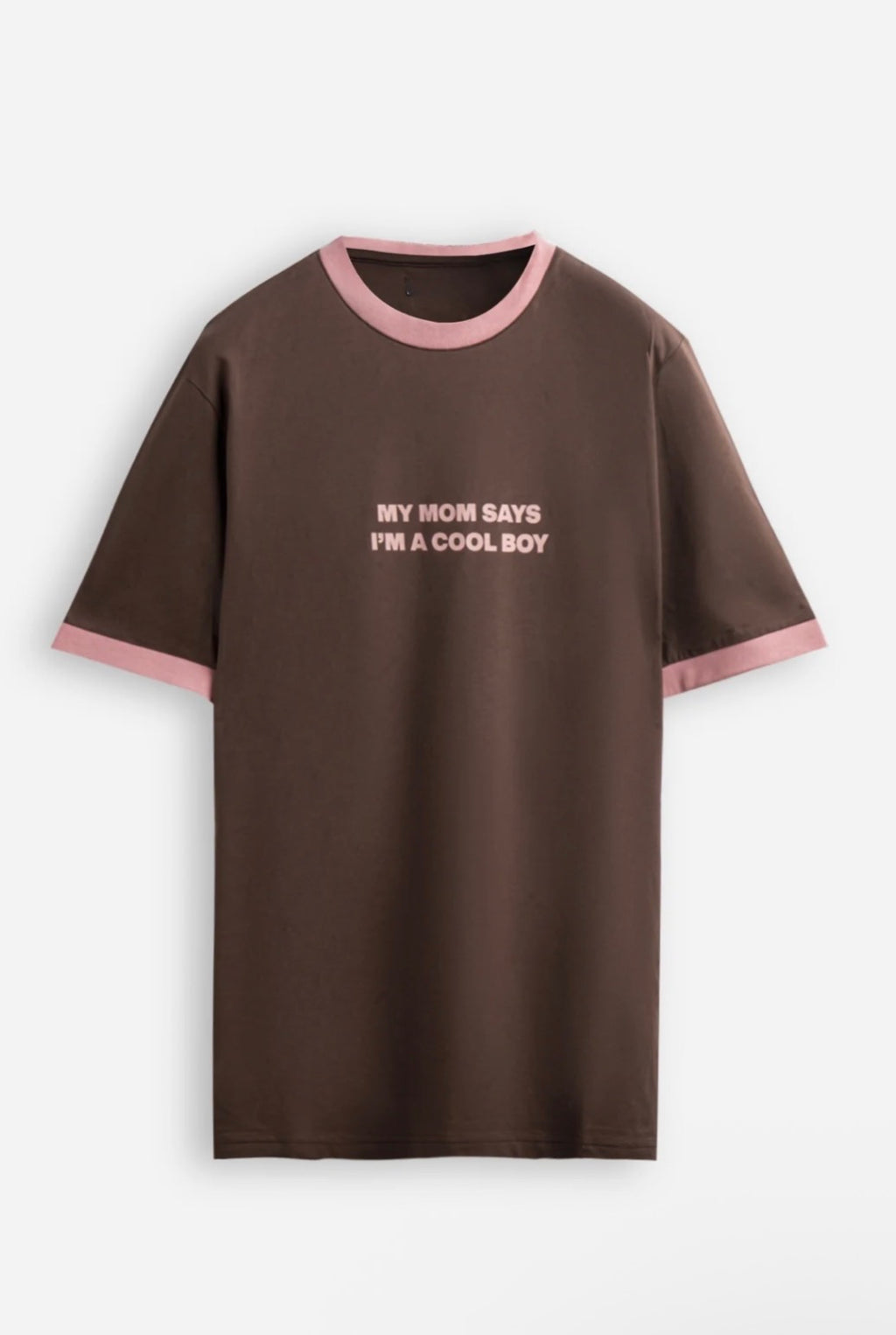 Patch Tee Cool Boy Brown