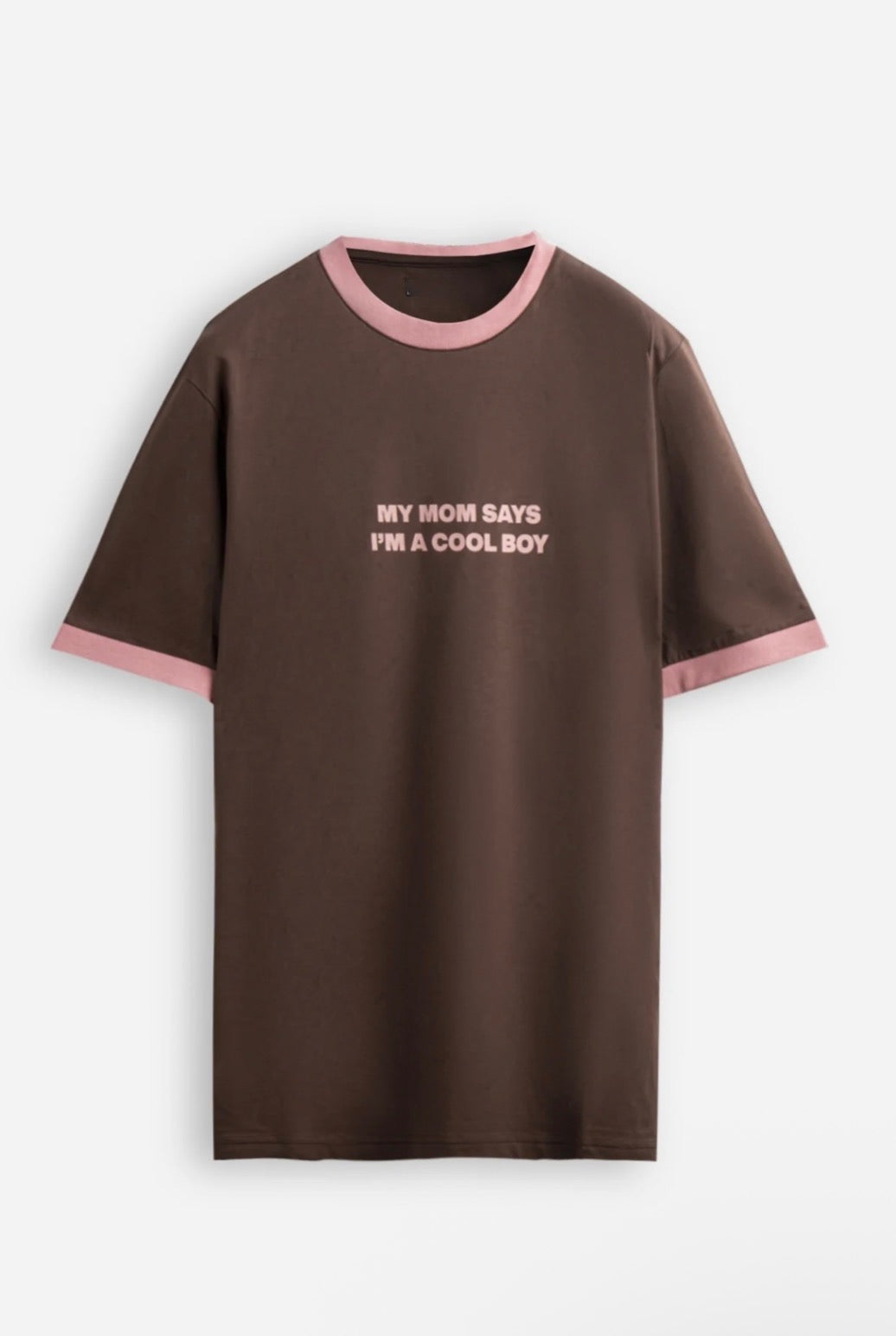 Patch Tee Cool Boy Brown