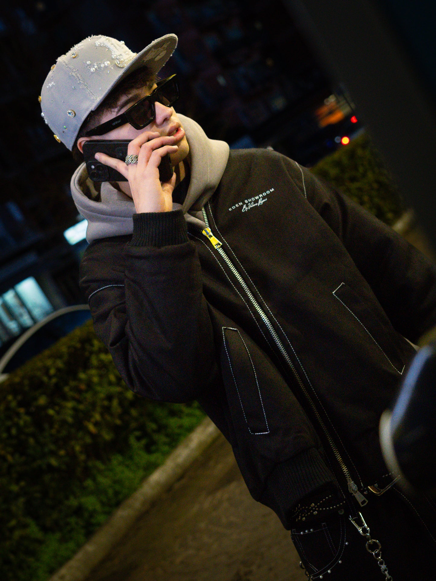 Denim Zip Jacket Amour Archive