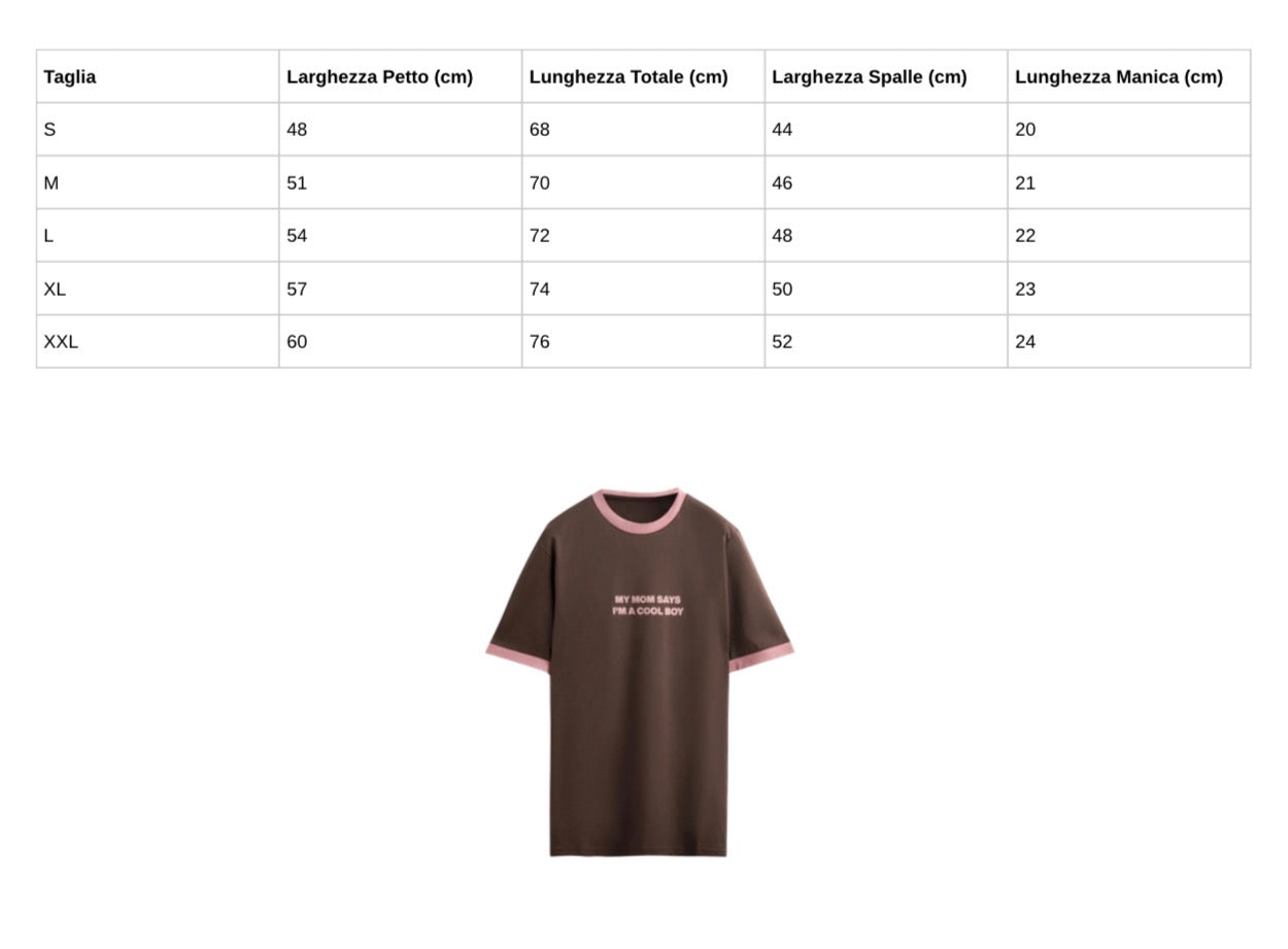 Patch Tee Cool Boy Brown