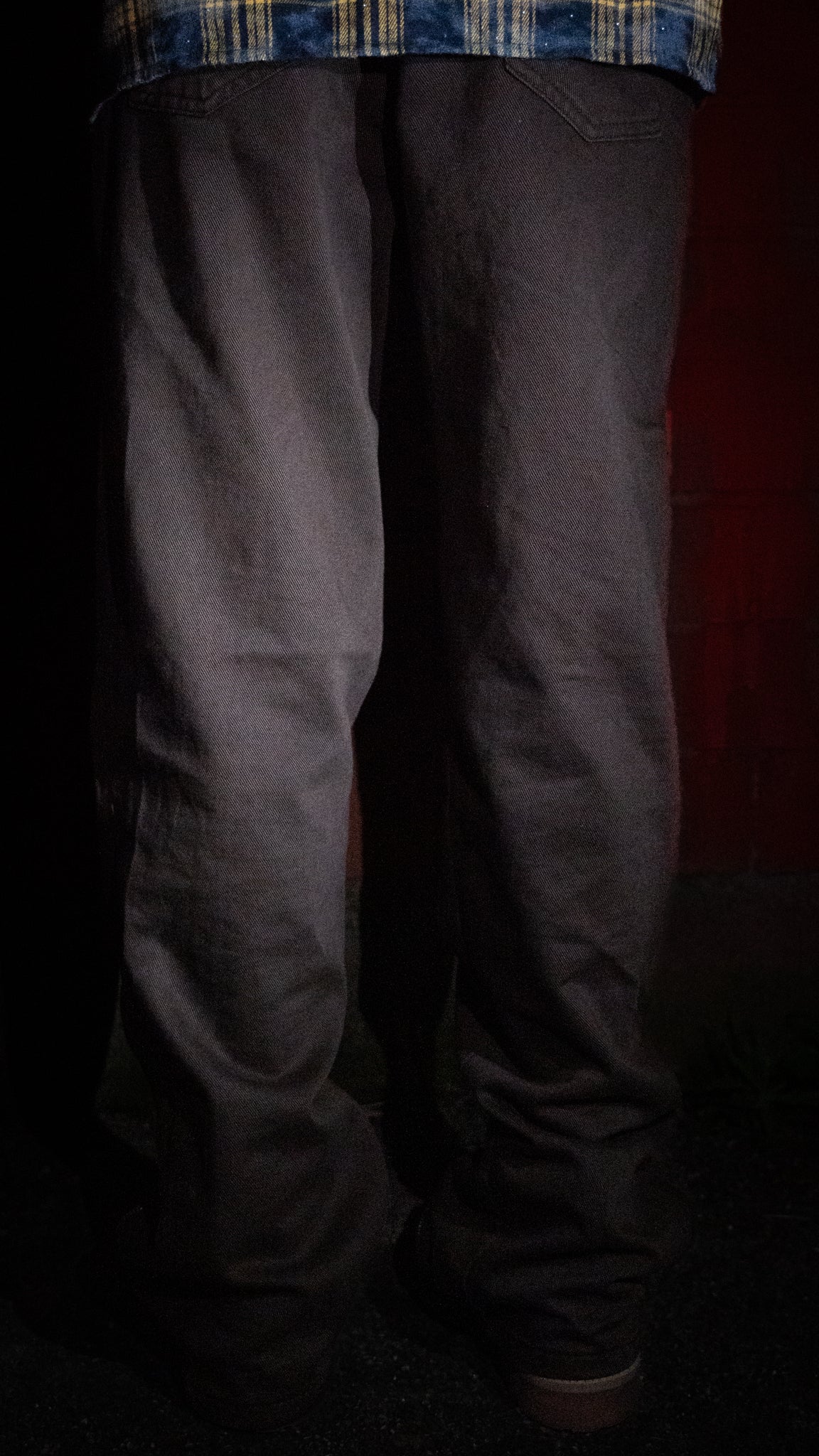 Flared Diamond Zip Brown