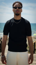 T-SHIRT IN FILO NERA