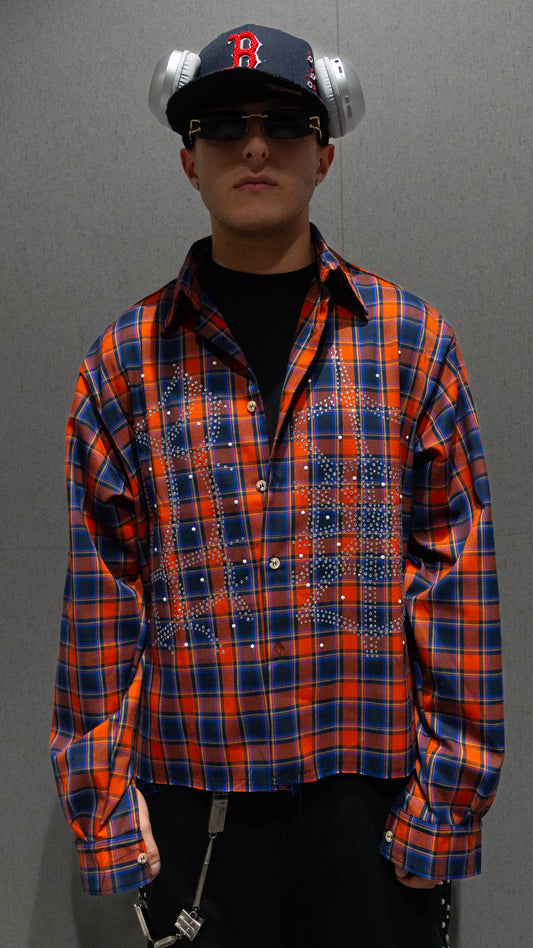 Diamond Flanella Shirt Red/Blue