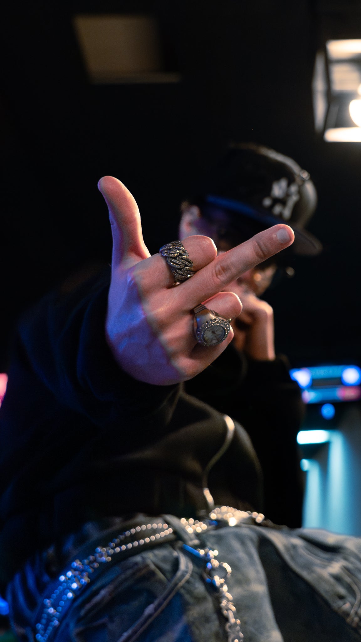 SWEATHOODIE Zip Dark