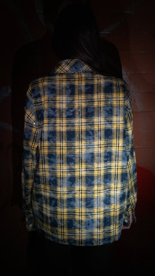 Rhude Flanella Diamond Yellow/Blue