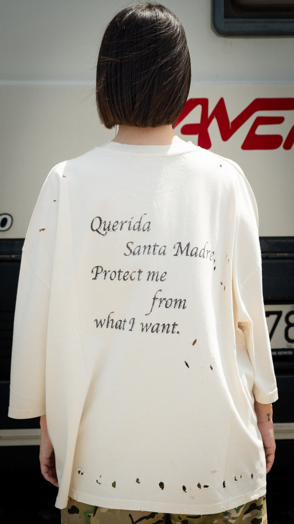 T-Shirt Santa Maria White