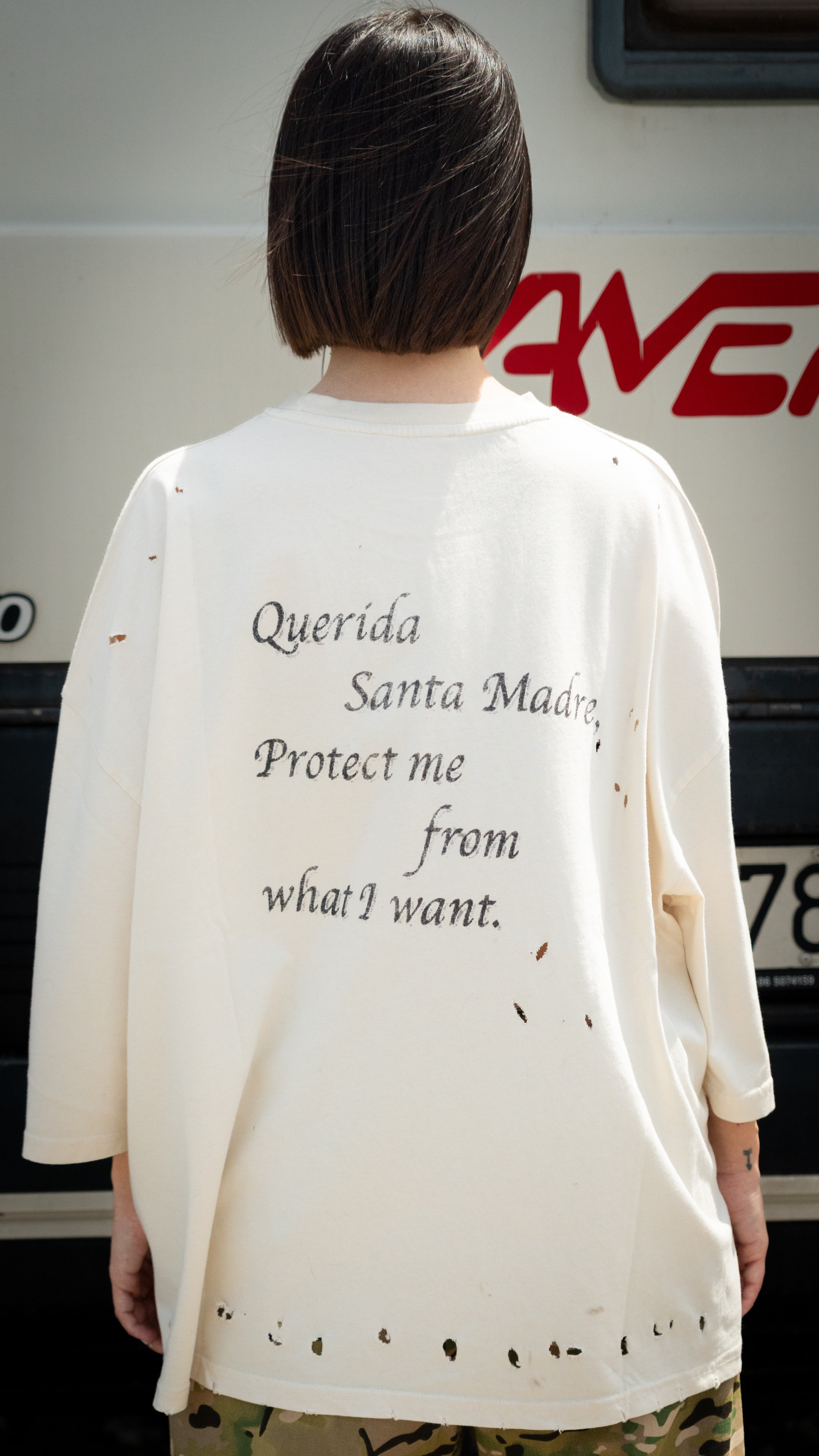 T-Shirt Santa Maria White
