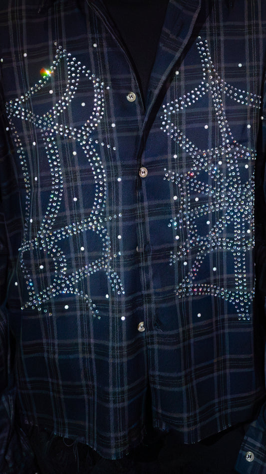 Diamond Flanella Shirt Dark