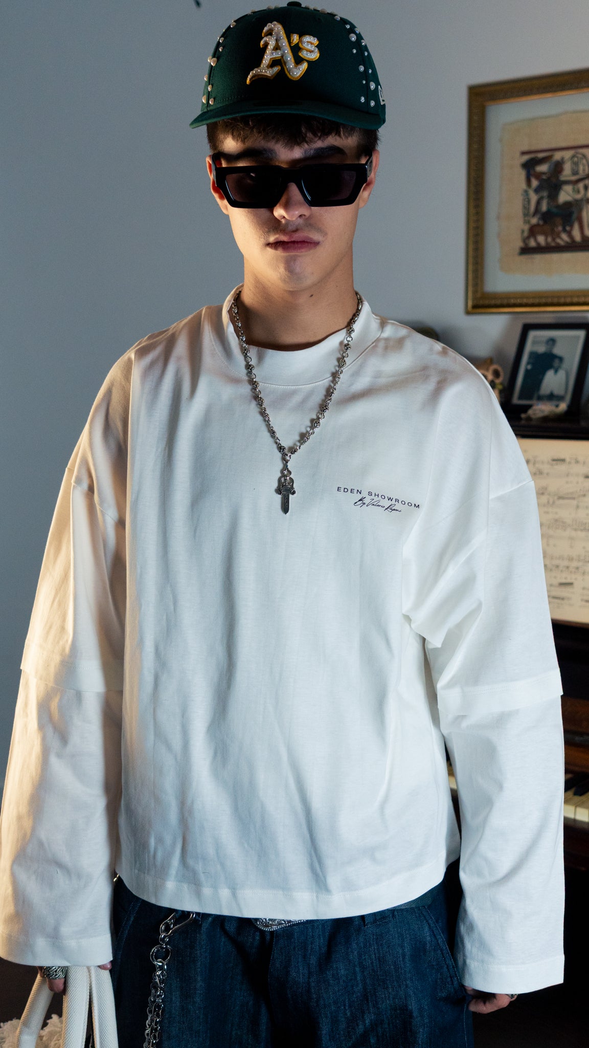 DOUBLE LONGSLEEVE WHITE