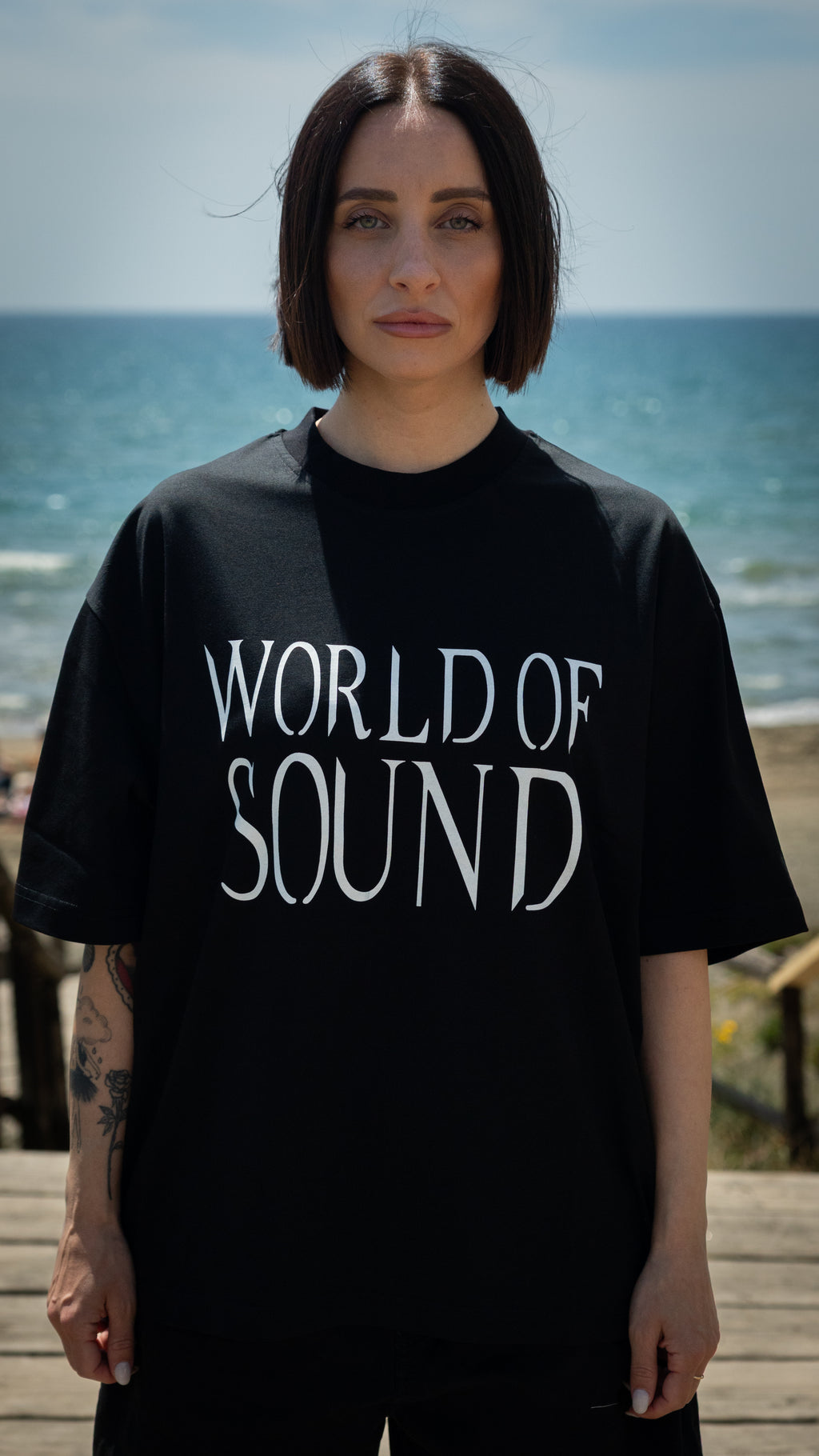 T-Shirt WORLD OF SOUND Black
