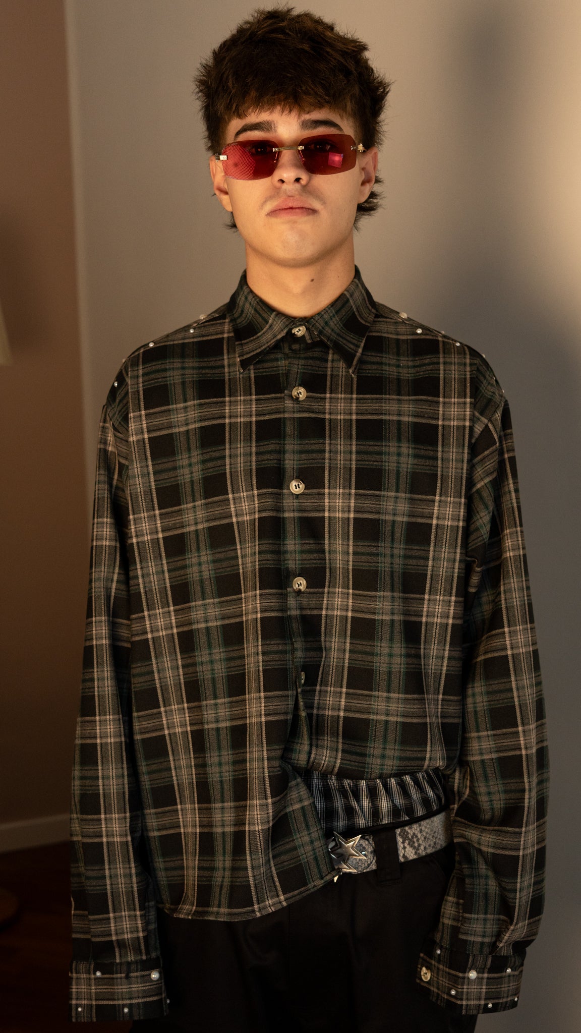 FLANELLA STAR SHIRT GREEN