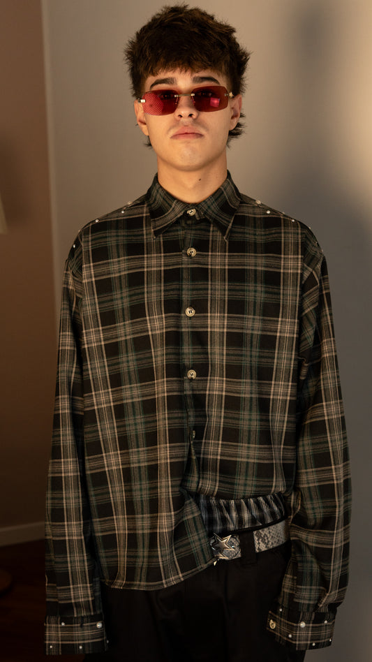 FLANELLA STAR SHIRT GREEN