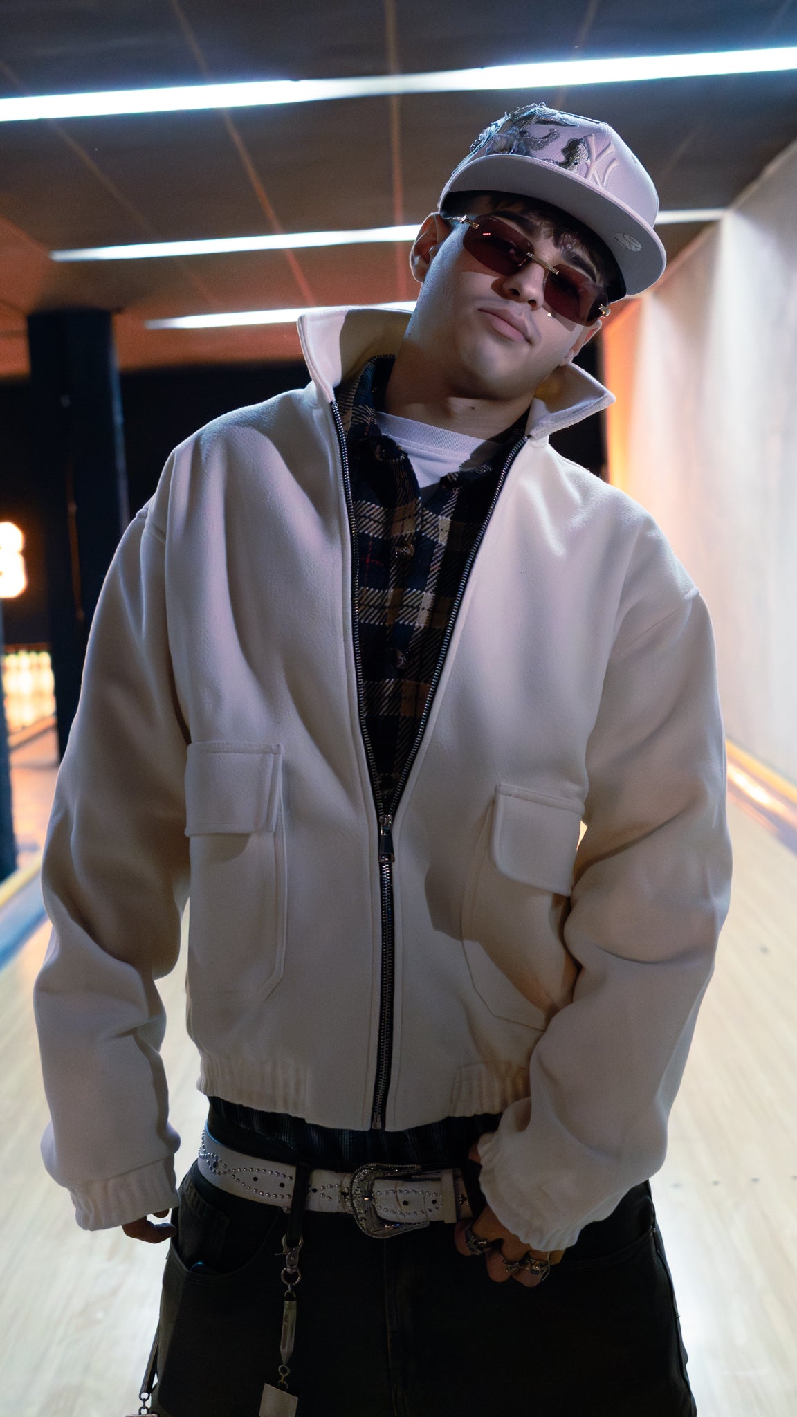 Aviator Wool Jacket Cream