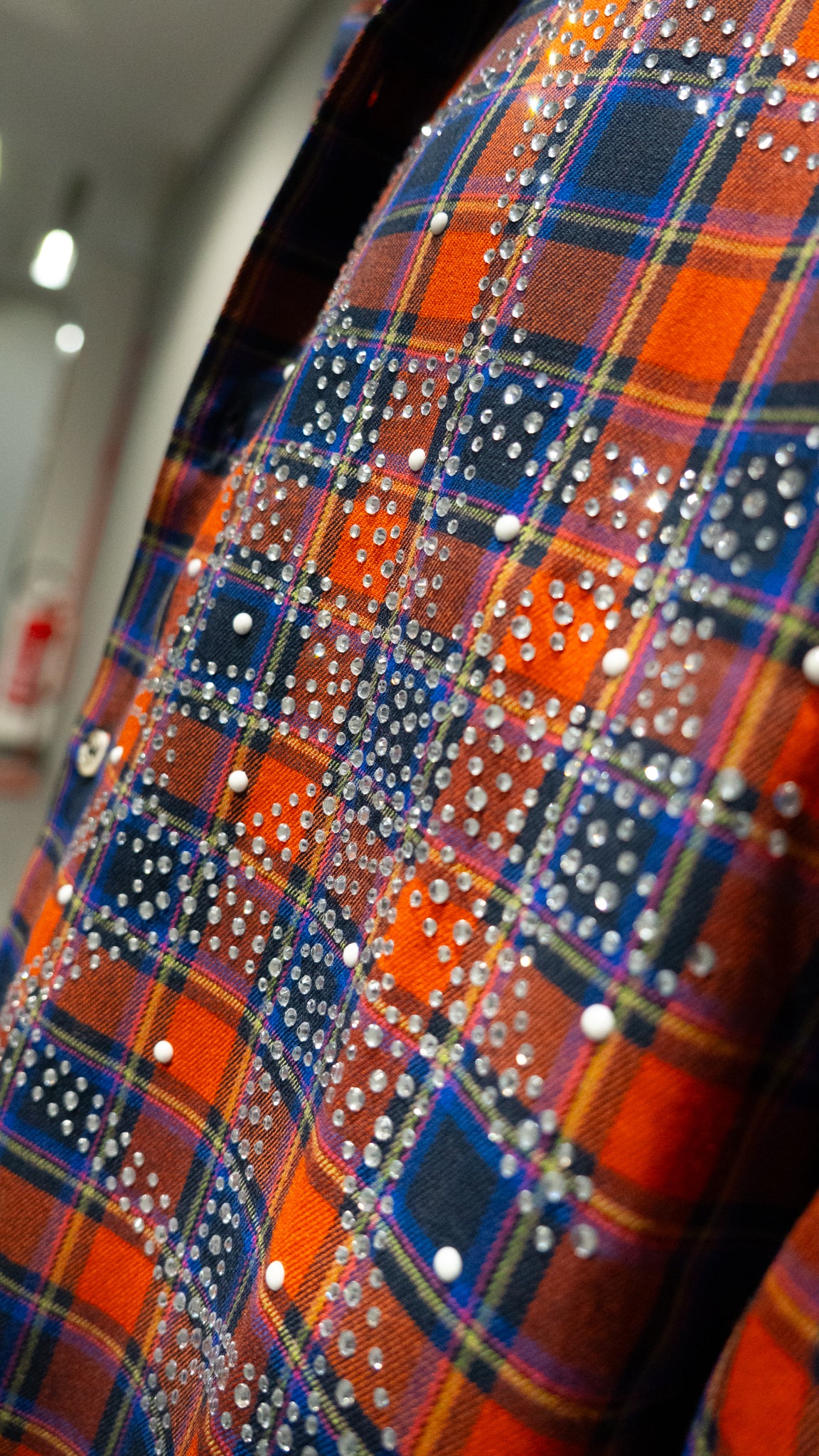 Diamond Flanella Shirt Red/Blue