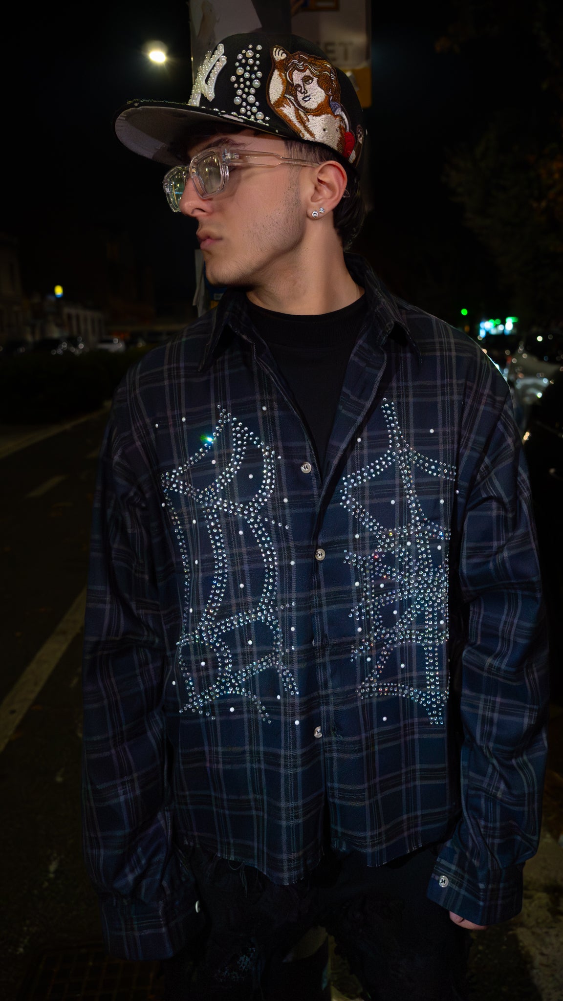 Diamond Flanella Shirt Dark