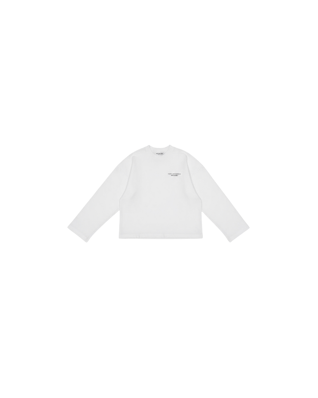 DOUBLE LONGSLEEVE WHITE
