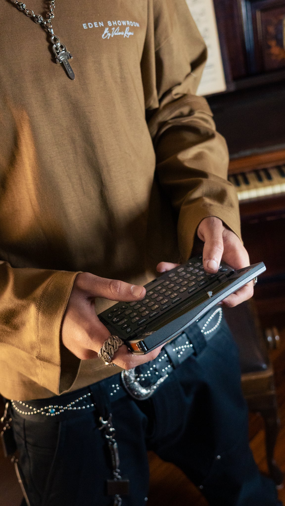 DOUBLE LONGSLEEVE BROWN