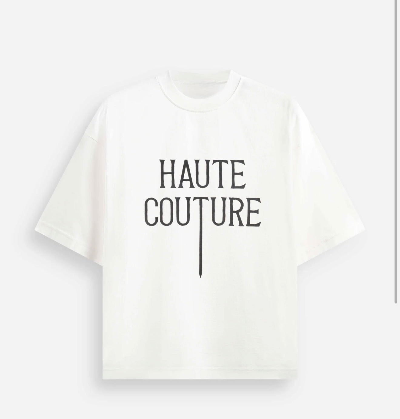 T-Shirt HAUTE COUTURE White