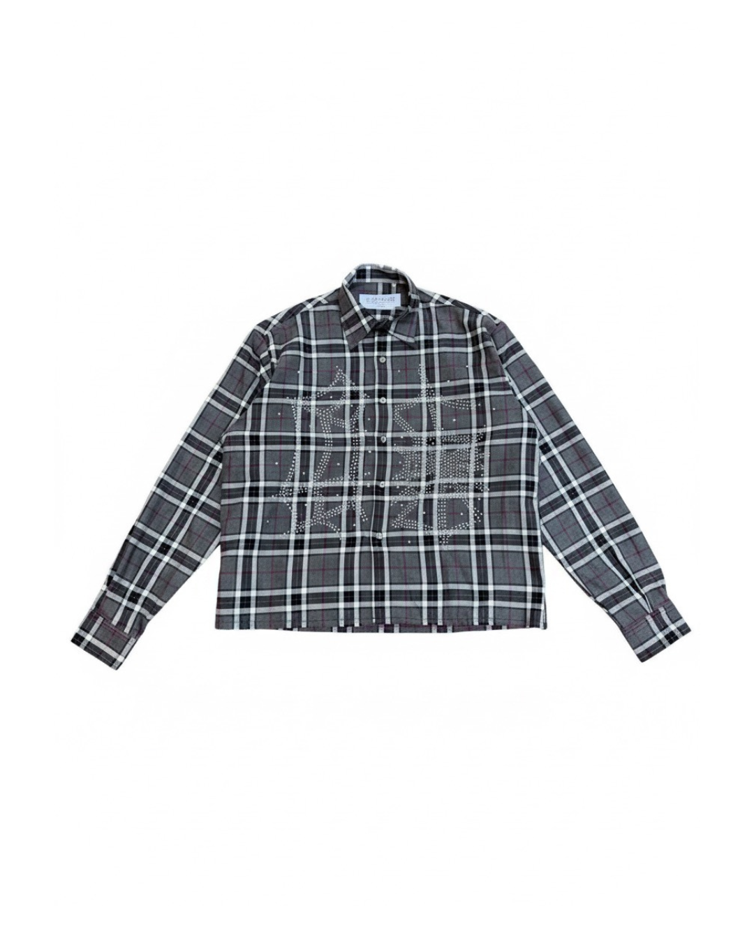 Diamond Flanella Shirt Grey