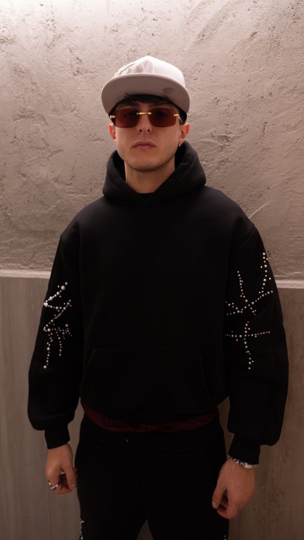 BoxyHoodie Pearl Dark