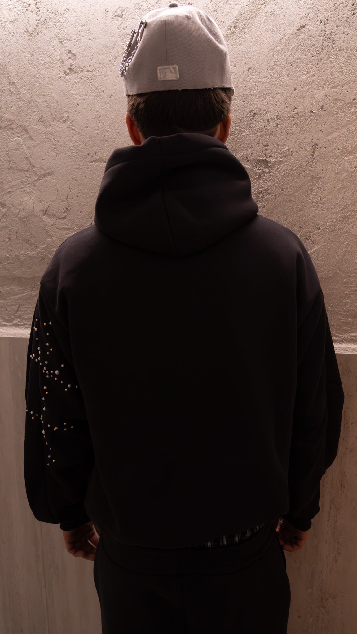 BoxyHoodie Pearl Anthracite