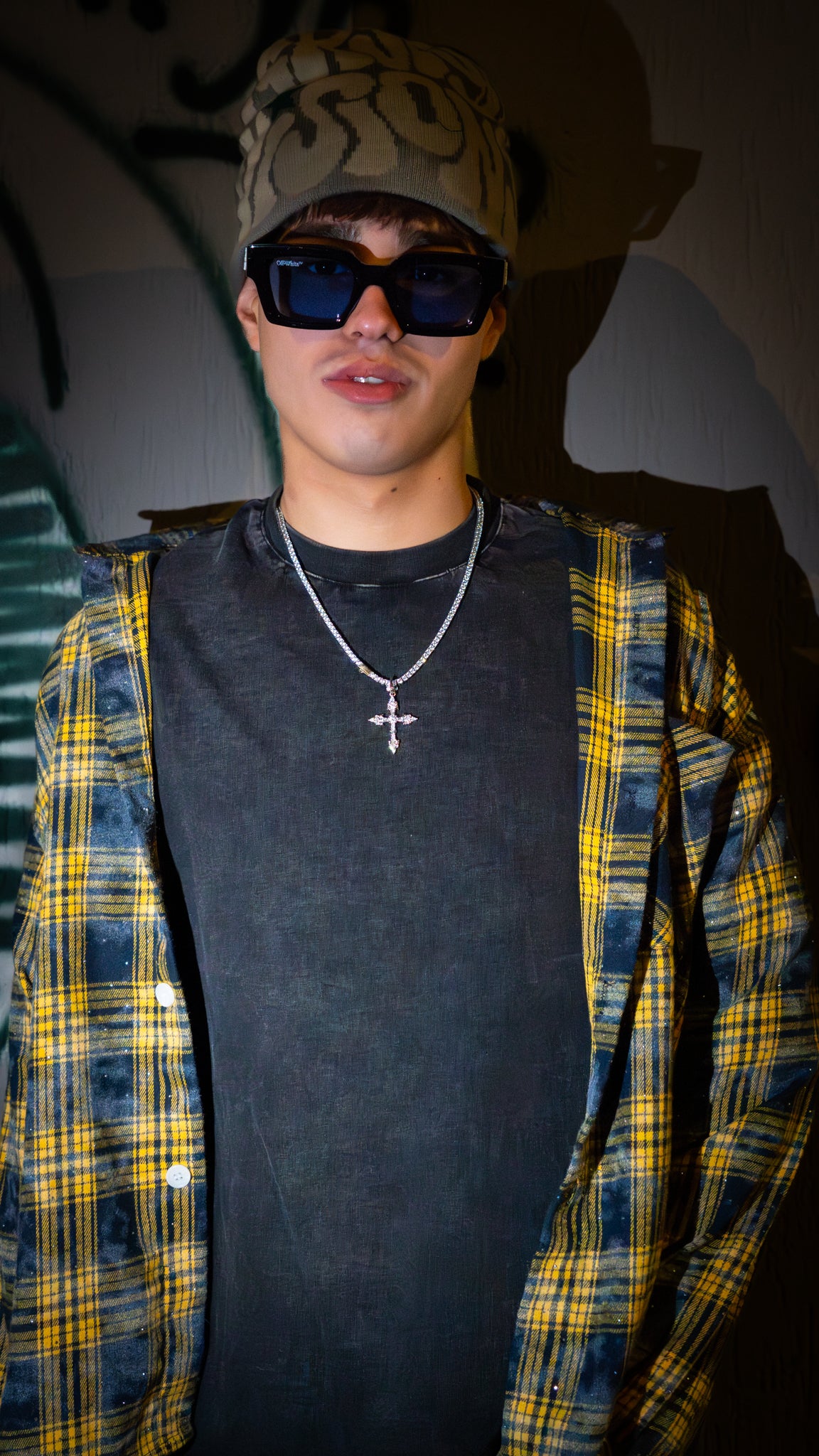 Rhude Flanella Diamond Yellow/Blue