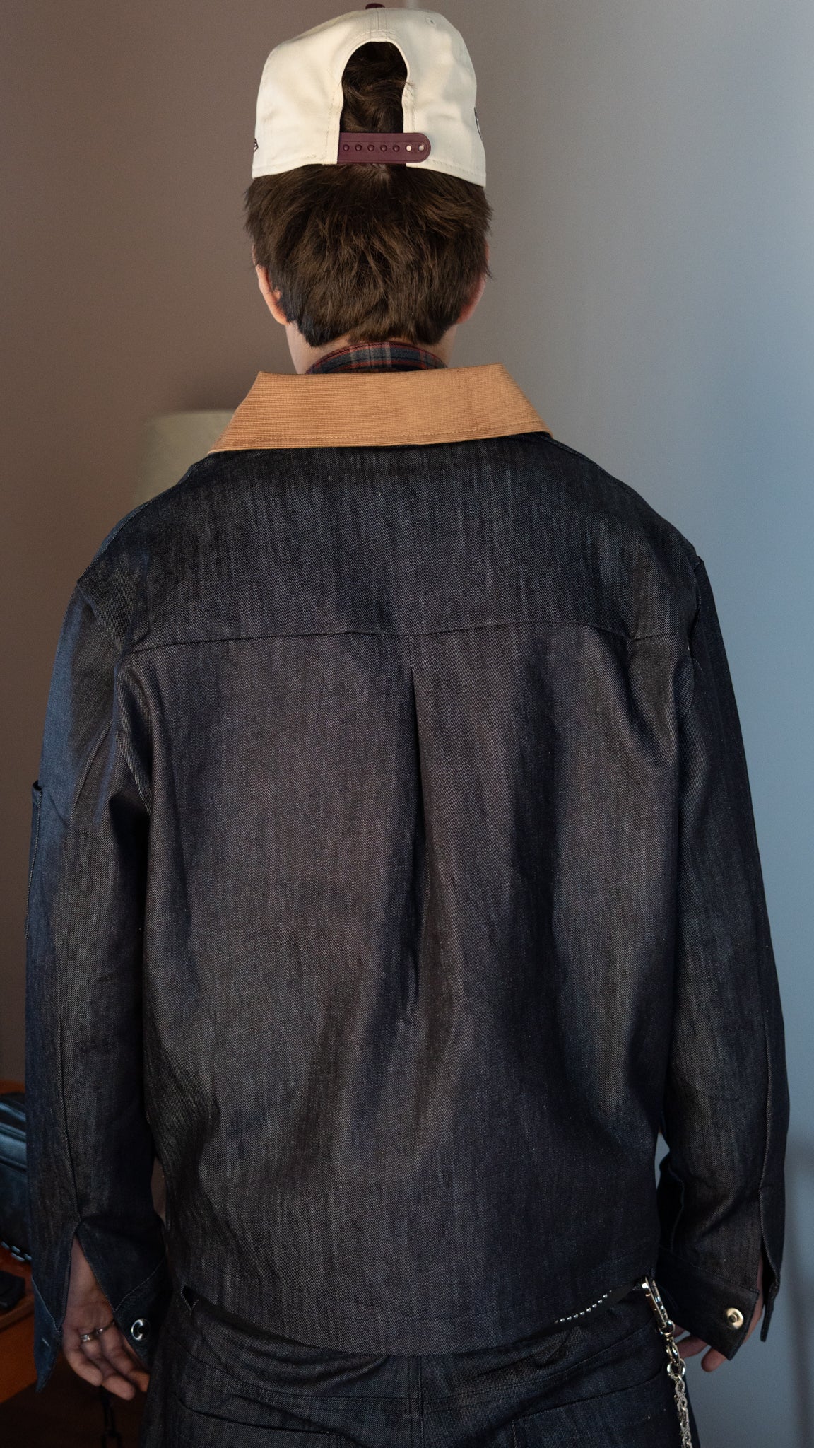 HUSTLE RAW DENIM JACKET