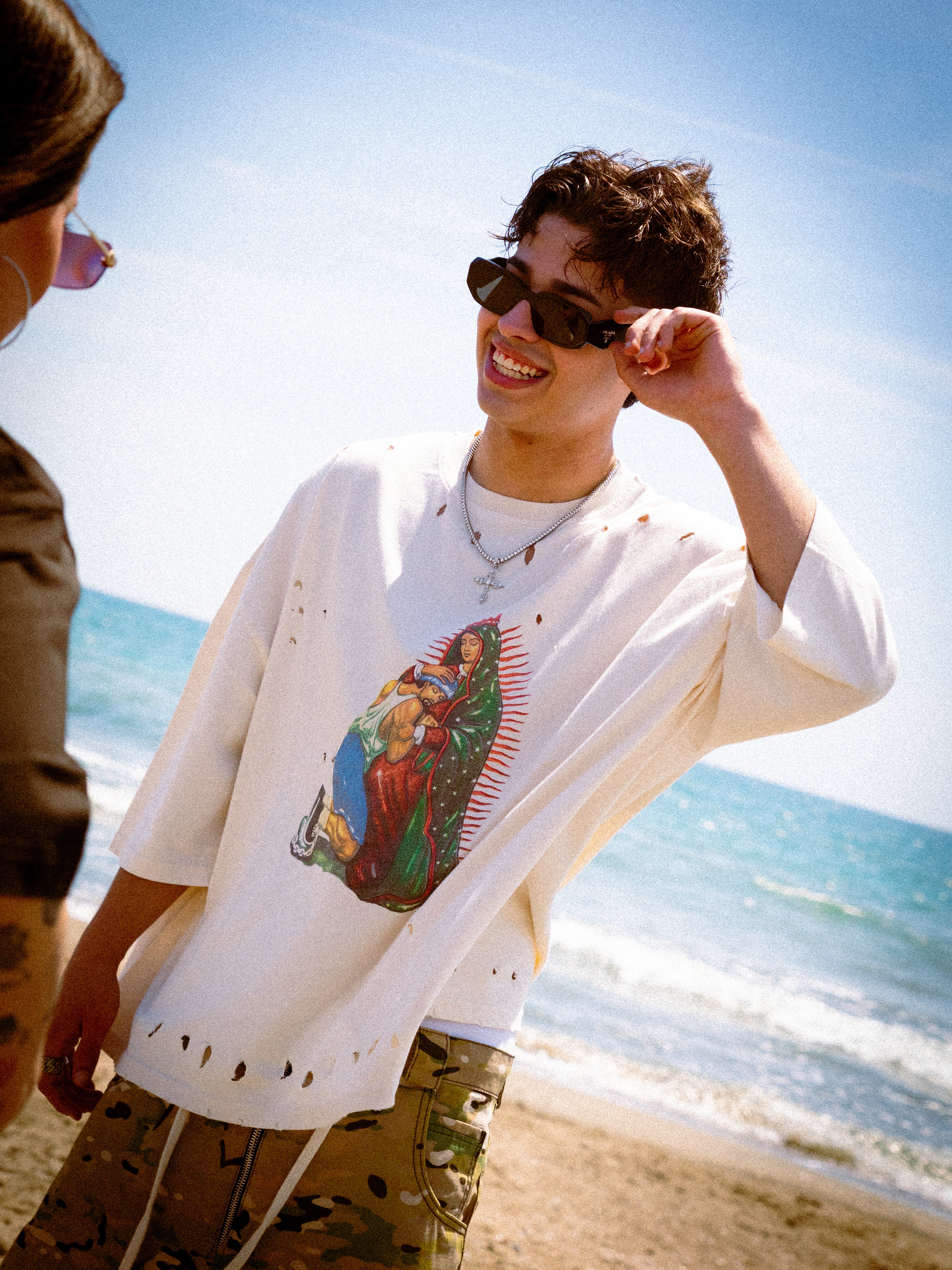 T-Shirt Santa Maria White