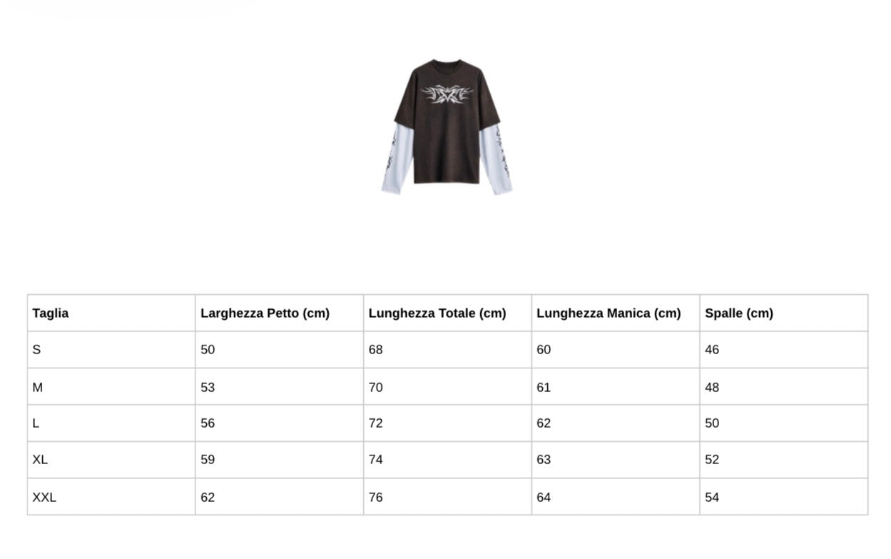 Double Longlsleeve Waffle Black