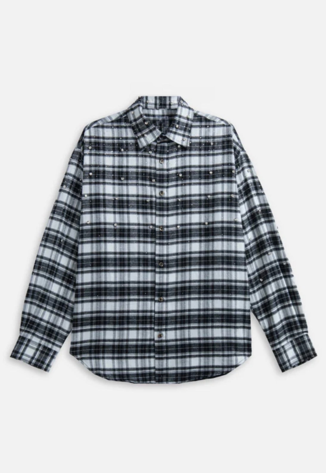Rhude Flanella Stone Black/White