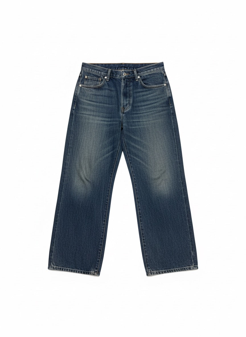 Double Denim Pant Washed